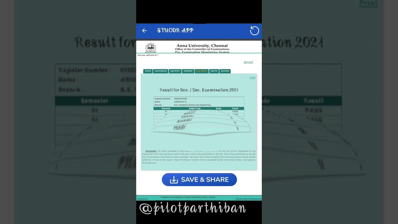 AU. Revaluation results/ .......... 