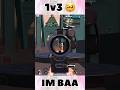 😱 1v3 Socha Tha... Peti Mein Gaya 💀 | PUBG Mobile #Shorts