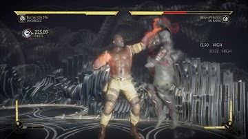 MK 11 - Jax Corner Mixups/Restand (Big Damage)