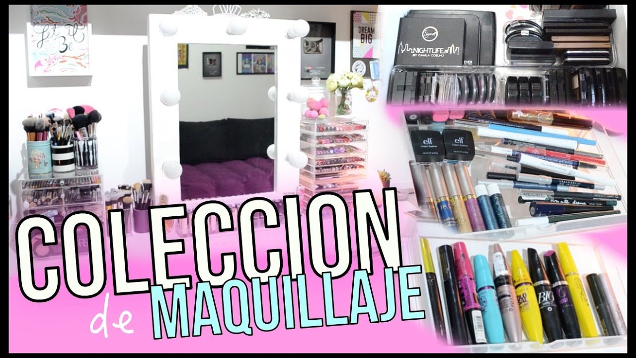 MI COLECCION DE MAQUILLAJE 2016! | PRIMA VIKINGA