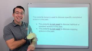 Preterite Tense - Regular -ER & -IR Verbs