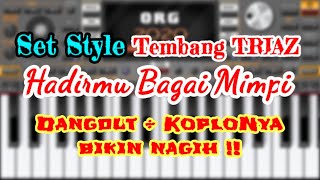 Dut TRIAZ - Hadirmu Bagai Mimpi || Style Org 2020 || Dangdut÷Koplo Asli Triaz !!