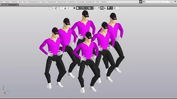 КОМПАС-3D. Python. Анимация Little Big UNO CHALLENGE (EUROVISION CHALLENGE)