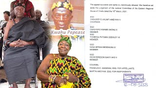 Pepease Chieftaincy Dispute: No Chief In Pepease, National House Of Chiefs Order To Start Afresh