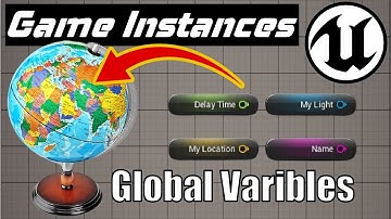 How to Make Any Variable Global in Unreal 5 | Game Instance