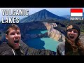 MYTHICAL COLOR CHANGING LAKES | Kelimutu Volcano | Flores, Indonesia