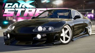 COMPREI UM TOYOTA SUPRA NO CARX STREET! 😍 screenshot 1