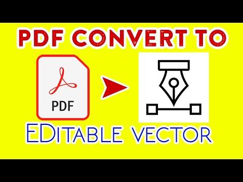 Video: Cum editez un PDF vectorial?