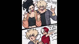 Bakugou Is A Bad Influence On Yaoyorozu My Hero Comic Dub Wholesome And Funny Comic Dubs