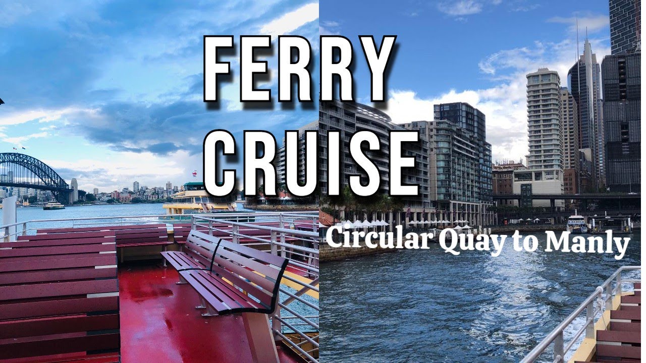 Ferry Cruise to Manly Suburb from Circular Quay [AUSTRALIA TRAVEL]