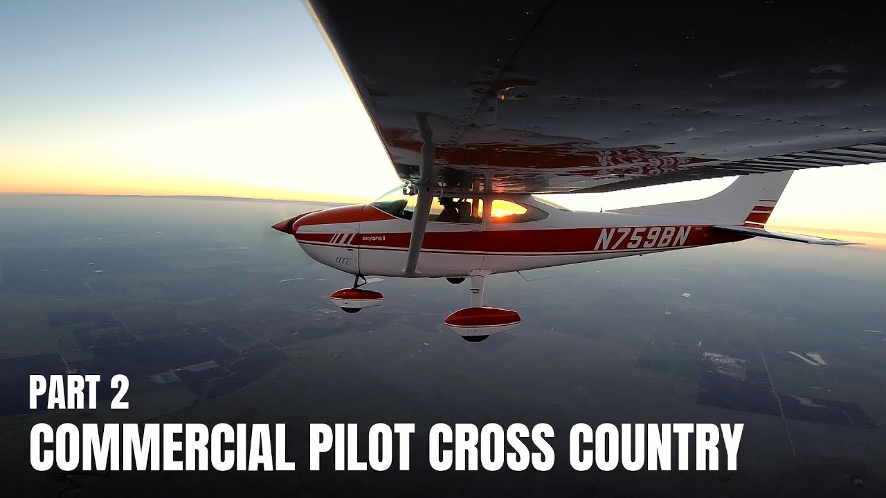 Commercial Pilot cross country Part 2 KSTS to KSAC to KBFL YouTube