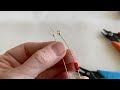 How to Make a Wrapped Wire Loop on Wire Ends