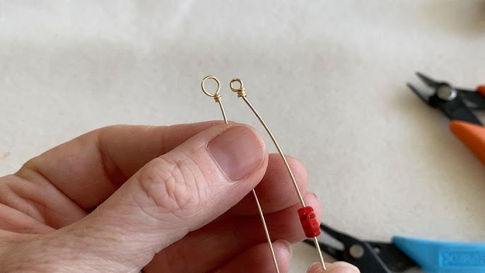 How to Turn Scrap Pieces of Wire into Head Pins and Eye Pins for Jewelry  Making 