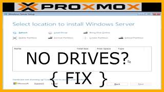 Proxmox Fix: Windows VM Missing Drives