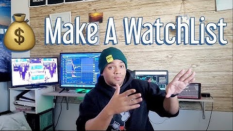 #daytrading #premarket #stocks  How to Make A Premarket WatchList?