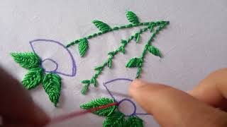 hand embroidery designs for kurti, hand embroidery flower designs for beginners