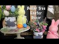 Dollar Tree Easter Decor #beautiful #budgetfriendly #adorable #easy
