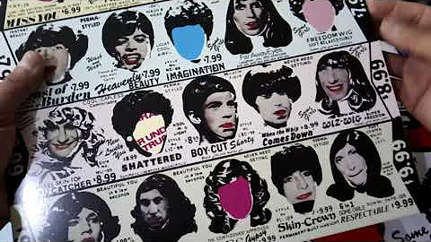 The Rolling Stones Some Girls Carnaby Demostración (Unboxing)