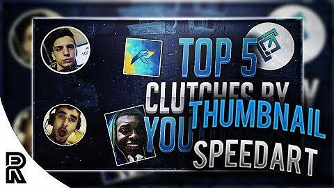 Ps Touch Thumbnail Speedart! #2 | Critical Ops