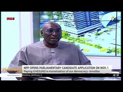 “GH¢5,000 to Contest as MP Is Monetisation of Democracy” - Amaliba