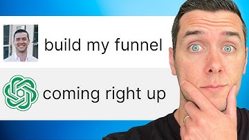 I had ChatGPT build my sales funnel