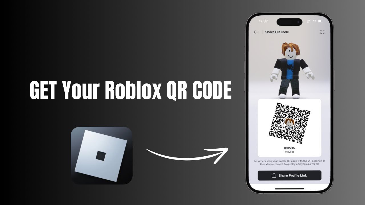 How to Get Roblox QR code?