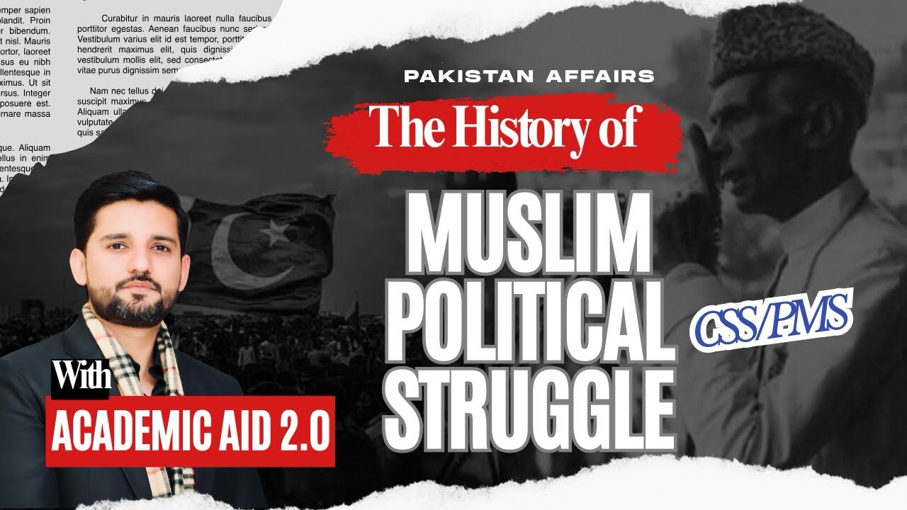 Muslim Political Struggle (1857–1947): From Decline to the Creation of Pakistan