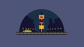NEW YORK - FLAT DESIGN ANIMATION