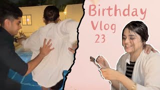 Birthday vlog | tejas ne Giraya pool m tooti kamar | Also showing off my cooking and singing skills😂