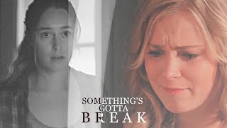 ► clarke + lexa | something's gotta give (AU)