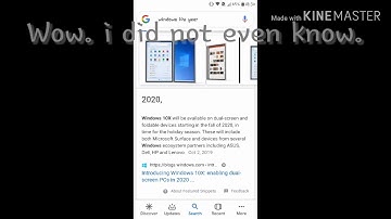 Windows 10X Released In 2020 😲