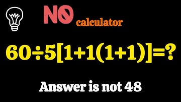 Most People Get This Simple Math Wrong! 🤯 | Order of Operations Explained#maths 