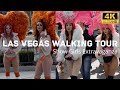 LAS VEGAS WALKING TOUR - Showgirls Extravaganza [4K]