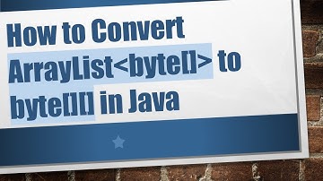 How to Convert ArrayList byte[]  to byte[][] in Java