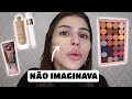 FIZ UMA MAQUIAGEM COM PRODUTOS QUE NUNCA USEI | VÁRIAS MARCAS