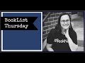 BookList Thursday BookList Readathon TBR BookList Thursday BookList Readathon TBR
