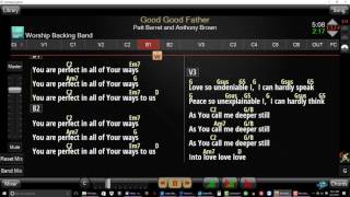 Video thumbnail of "Goog Good Father Key G"