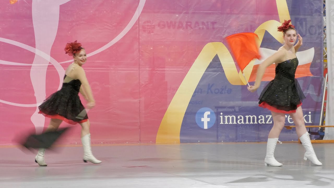 *UKS ARTIS Góra* - DUO TRIO FLAGA junior -  MP Kędzierzyn Koźle 2025 - Mażoretki