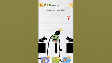 Draw 2 Save Game Level #99 #Shorts