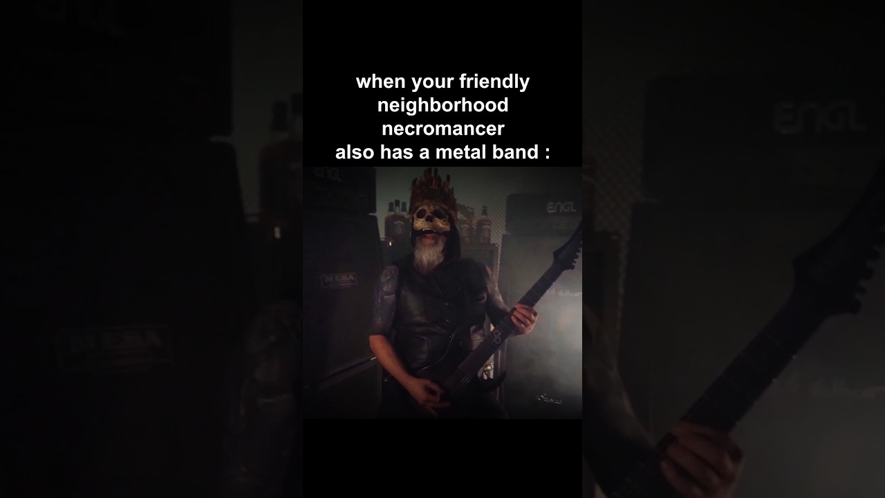 friendly neighborhood necromancer metal