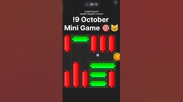 Hamster Kombat 19 October Mini game key #shorts #short #hamsterkombat #minigames #key