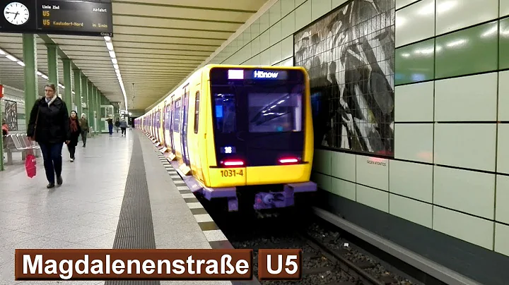Magdalenenstraße U5 : U-Bahn Berlin ( BVG IK - H )
