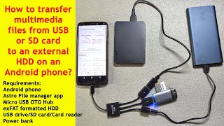 Transfer files from USB drive to HDD on android phone screenshot 4