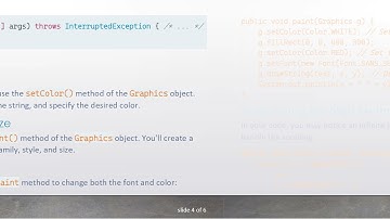 How to Change Font Size, Text Color, and Background in Java Scrolling Text
