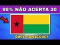 99% das pessoas não acertam nem 20 bandeiras
