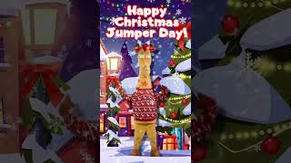 Grab your best Christmas jumper and celebrate Christmas jumper day with Geoffrey!