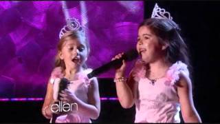 Sophia Grace \& Rosie - Rolling In The Deep On Ellen Show