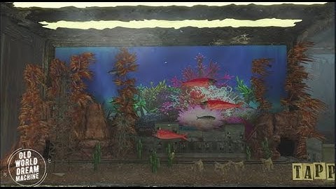 10 Hours Ambient Aquarium ASMR Settlement Build Fallout 4 Mods