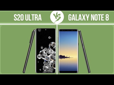 Samsung Galaxy S20 Ultra vs Samsung Galaxy Note 8 ✔️