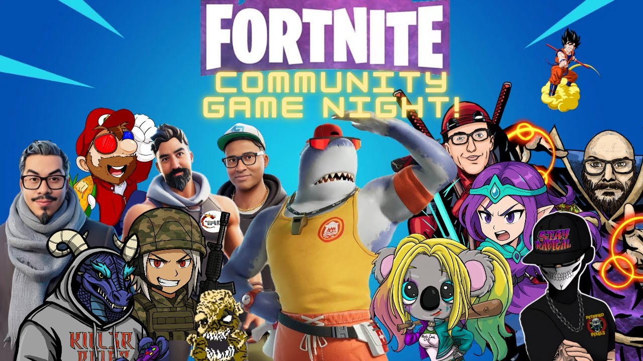 🎮 LIVE – Fortnite Community Game Night!